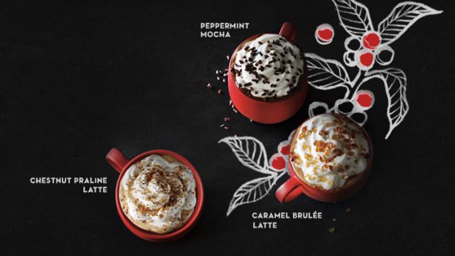 Taste Test: Starbucks Holiday Drinks