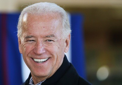 WILMINGTON, DE - NOVEMBER 02:  U.S. Vice President Joseph Biden smiles before voting at a polling station on November 2, 2010 in Wilmington, Delaware. Today voters go to the polls to decide who will take Vice President Joseph Biden’s old U.S. Senate seat, Christine O’Donnell or Democratic challenger Chris Coons.  (Photo by Mark Wilson/Getty Images)